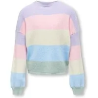 KIDS ONLY Strickpullover KOGSANDY STRIPE PULLOVER sehr weich, legerer Schnitt