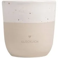 Eulenschnitt Tasse Becher Glücklich