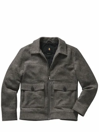 Mey & Edlich Herren Vorausgehen-Blouson Braun 87 % Polyester, 10 % Baumwolle, 3 % andere Fasern