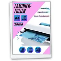 MK Vertriebs KG Schutzfolie 100 Laminierfolien DIN A3/A4/A5/A6, 80/100/125/175/250 mic, Ausführung wählbar