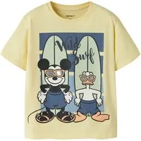 Name It T-Shirt NMMART MICKEY SS NREG TOP BOX WDI Baumwollmischung, regular fit