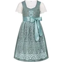Nübler Dirndl Kinderdirndl Gianna in Petrol von Nübler - Rocklänge knielang