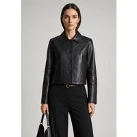 RICANO Lederjacke Cecila Lederjacke im Bolero-Stil mit Polokragen