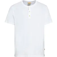 camel active T-Shirt mit Henley Ausschnitt