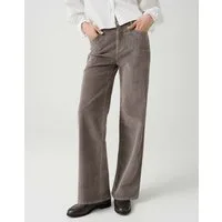 OPUS Weite Jeans Mivy cord aus weichem Cord Weiter, gerader Beinverlauf mit samtiger Cordoberfläche