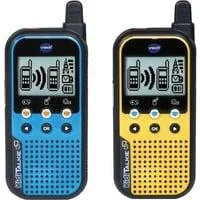 Kidi Talkie, Walkie-Talkie blau/gelb, 2 Stück