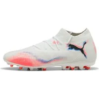 PUMA FUTURE 8 MATCH MG PUMA WHITE-PUMA BLACK-GLOWING RED Fußballschuh