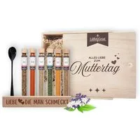 Löffelgeist Lebensmittel-Geschenkset Alles liebe zum Muttertag Geschenkbox