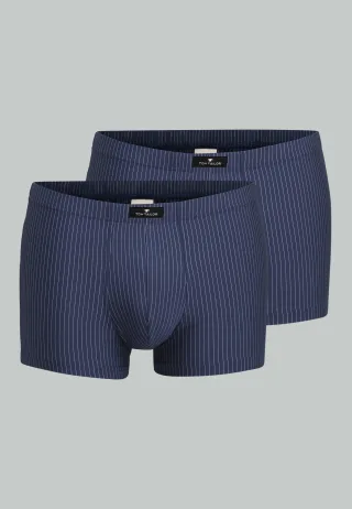 TOM TAILOR BODYWEAR - Wäsche Männlich blau-mittel-Streifen - Gr. - 8