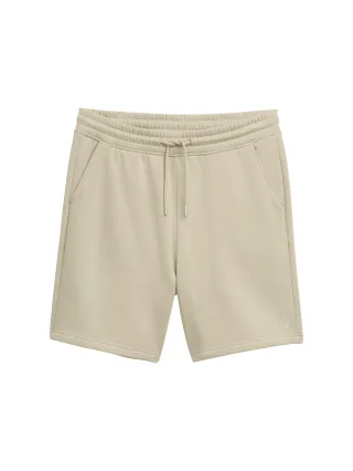 Denim Tom Tailor - Relaxed Fit Jogger Sweat-Shorts beige abbey stone - Gr. - L