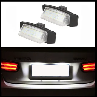 2x LED Kennzeichenbeleuchtung 18 SMD für Mitsubishi Eclipse Lancer Outlander