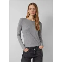 s.Oliver Langarmshirt T-Shirt Elastisches Longsleeve im Slim Fit
