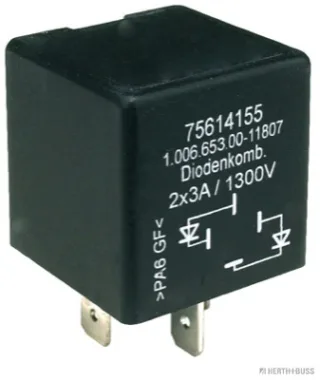 HERTH&BUSS Diode, 3 A, 1300 V - 75614155