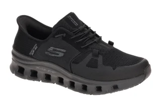 Skechers GLIDE STEP PRO SR 200337EC BLK schwarz - bequeme Slipper f?r Herren