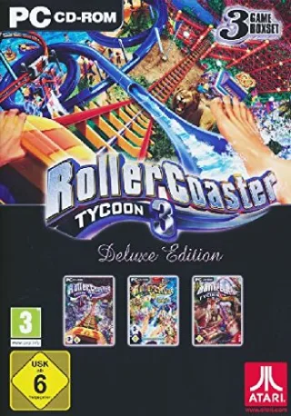 Software Pyramide: Rollercoaster Tycoon 3 - Deluxe Edition [PC]