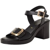Tamaris TOUCH-IT aus Leder Blockabsatz 1-28303-46 Sandalette TOUCH-IT