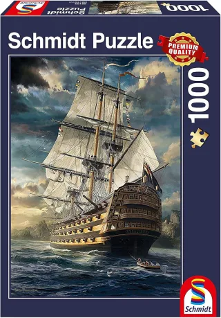 Schmidt Puzzle 58153 - Segel gesetzt [1.000 Teile]