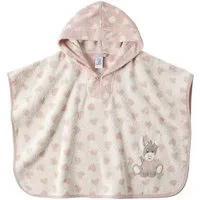 Sterntaler® Bademantel Sterntaler Poncho Emmi Girl, zartrosa