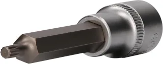 Brilliant Tools 1/2" Vielzahn-Bit-Stecknuss, 100 mm lang - BT022940