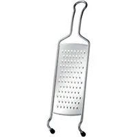 RÖSLE Küchenreibe, Edelstahl 18/10, (1-St), Mittelreibe für Rohkostsalate und Käse, mit Silikonstandfüßen