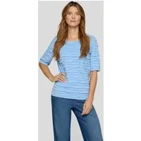 Rabe T-Shirt mit Struktur Muster