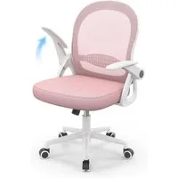 ZAISZE Bürostuhl Ergonomisch, Schreibtischstuhl mit Atmungsaktiver Rückenlehne (Chefsessel aus Mesh, Drehstuhl 360°, Verstellbarer Armlehnen, Höhenverstellbar), Einstellbarer für maximale Bewegungsfreiheit