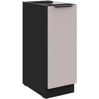 Küchen-Preisbombe Unterschrank Schrankauszug 30 cm Küche ARONA Kaschmir beige Küchenzeile Küchenblock
