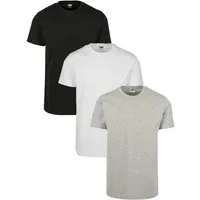URBAN CLASSICS T-Shirt Urban Classics Herren Basic Tee 3-Pack (1-tlg)