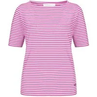 bianca Kurzarmshirt LOTTI im Streifen-Look und angesagten Trendfarben