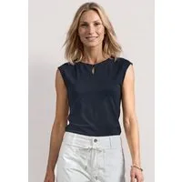 STREET ONE T-Shirt mit Cut-Out Detail