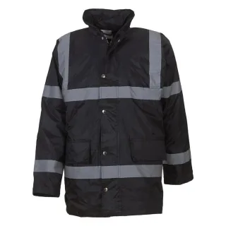 Yoko - Sicherheitsjacke für Herren/Damen Unisex (Schwarz)
