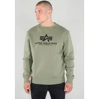 Alpha Industries Sweatshirt Basic Sweater Baumwollmischung, regular fit