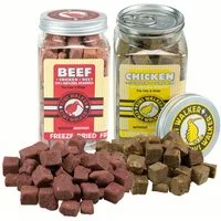 Kiwi Walker Kiwi Walker FD-Hundesnacks - gefriergetrocknet Hühnchen, Snack für: Hunde, Ohne Farbstoffe
