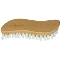SOREX Reinigungsbürste Scheuerbürste Wurzelbürste Holz "S-Form", (1-tlg)