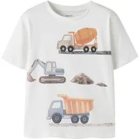 Name It T-Shirt NMMJAVOL SS NREG TOP Baumwollmischung, regular fit