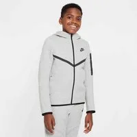Nike Sportswear Kapuzenfleecejacke B NSW TCH FLC FZ - PD mit Kapuze, mit Reißverschluss, für Teens