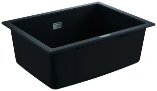 GROHE Kompositspüle K700 Unterbau 31655 1 Becken 610x460mm granit schwarz, 31655AP0 31655AP0