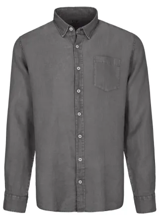 COMMANDER Finest Clothing - Hemd, 1/1 Arm slate - Gr. - XL