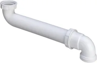Viega Baugruppe Ablaufbogen 7860.71-880, in G1 1/2 x G1 1/2 Kunststoff weiss 105785