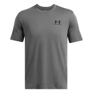 Under Armour - "Sportstyle" T-Shirt für Herren kurzärmlig (Burgfelsengrau/Schwarz)