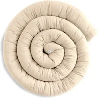 lilimaus Nestchenschlange Bettschlange für Babybett aus Musselin - 200, 300 & 400 cm, (1-tlg), Randschutz & Kuschelrolle mit Befestigungs-Schlaufen - Ø ca. 10-12 cm