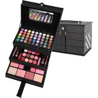 ZMILE COSMETICS Kosmetik-Koffer BEAUTY CASE BLACK, 82-tlg., mit veganer Formulierung