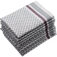 ZOLLNER Geschirrtuch, (Spar-Set, 10-tlg), 50 x 100 cm, 100% Baumwolle, vom Hotelwäschespezialisten