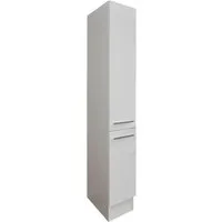 BASIC by Balculina Vorratsschrank Jazz 30er Vorratsschrank, Küchenschrank BxHxT 30x211x57 cm (1-St) Vorratsschrank mit 1 Tür, 1 Auszug und 2 Einlegeböden