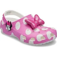 Crocs Minnie Mouse Clog Hausschuh, Sommerschuh, Badeschuh mit schwenkbarem Fersenriemen