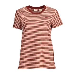 Levi's Rosso Baumwoll T-Shirt für Frauen