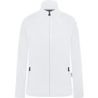 Karlowsky Fashion Fleecejacke KARLOWSKY Damen Workwear Fleecejacke WARM-UP Regular Weiß