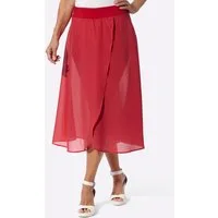 Sieh an! A-Linien-Rock Rock mit Hose
