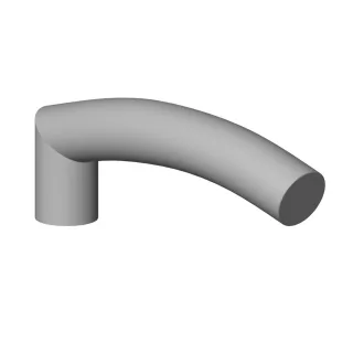 Dornbracht Griff Ersatzteile 092087046 95 x 37,5 x 16,5 mm Platin gebürstet 092087046-06