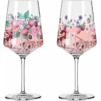 Ritzenhoff Cocktailglas Ritzenhoff Sommersonett Sprizz 2er-Set S. Eikler F25, Kristallglas